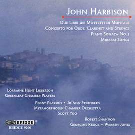 John Harbison: Selected works