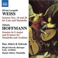 Weiss: Sonatas Nos. 14 & 20, Hoffmann: Sonatas in G major & D minor