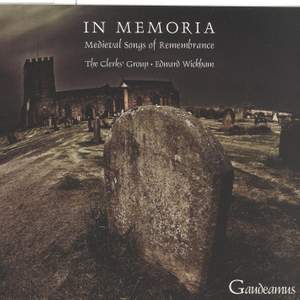 In Memoria - Medieval Songs of Remembrance