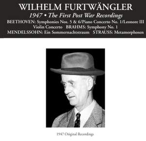 Wilhelm Furtwängler: The First Post War Recordings