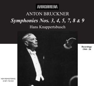 Bruckner - Symphonies Nos. 3, 4, 5, 7, 8 & 9