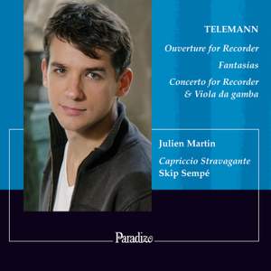 Telemann: Overture (Suite) TWV 55:a2 in A minor for recorder (flute), strings & b.c., etc.