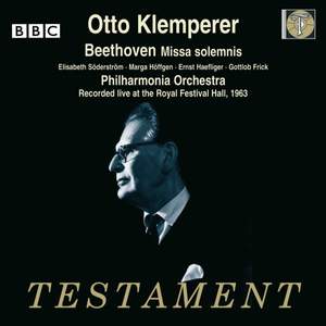 Beethoven: Missa Solemnis in D major, Op. 123