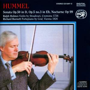 Hummel: Works for Violin & Piano on original instruments