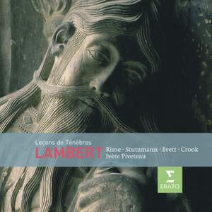 Lambert, M: Leçons de ténèbres