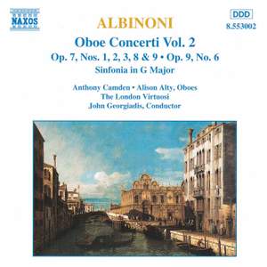 Albinoni: Oboe Concertos, Vol. 2