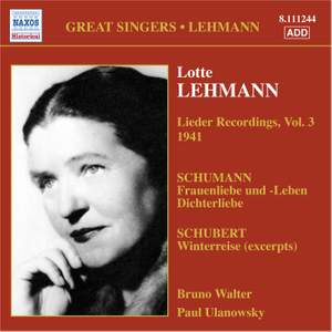 Great Singers - Lotte Lehmann Product Image