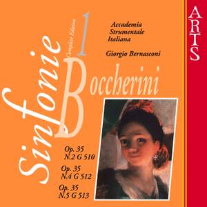 Boccherini: Symphony No. 16 in E flat, G510 (Op 35 No. 2), etc.