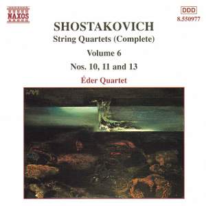 Shostakovich: String Quartet No. 10 in A flat major, Op. 118, etc.
