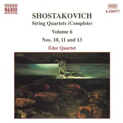 Shostakovich: String Quartet No. 10 in A flat major, Op. 118, etc.