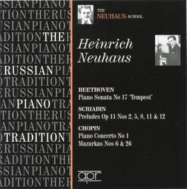 Heinrich Neuhaus - The Neuhaus School