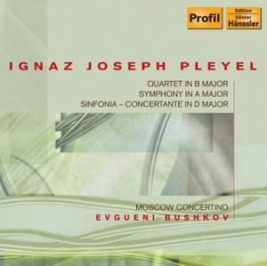 Pleyel: Quartet, Symphony and Sinfonia Concertante