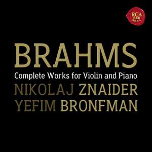 Brahms - Works for Violin & Piano