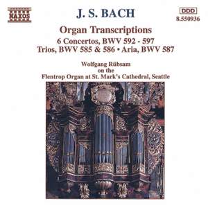 J. S. Bach: Organ Transcriptions Product Image
