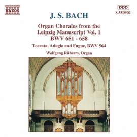 J.S. Bach: Organ Chorales from the Leipzig Manuscript, Vol. 1