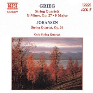 Grieg: String Quartet in G minor, Op. 27, etc.