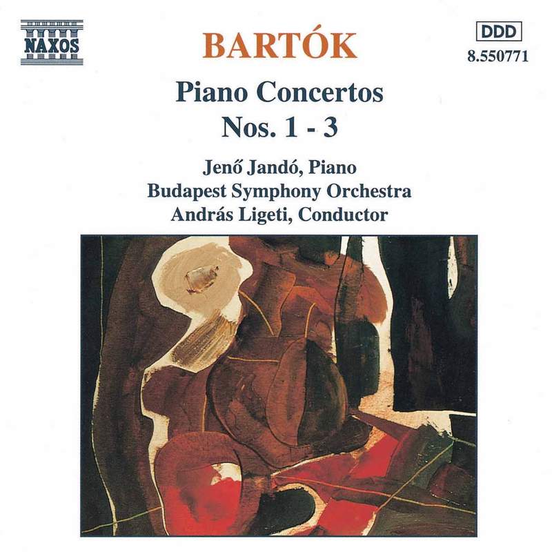 Béla Bartók - András Schiff – Piano Concertos Nos. 1-3 – CD