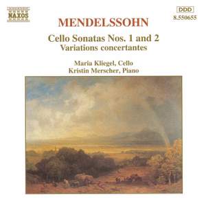 Mendelssohn: Cello Sonatas Nos. 1 & 2, Variations concertantes Product Image