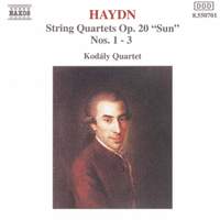 Haydn: String Quartet Op. 20 Nos. 1-3