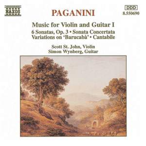 Paganini: Music For Violin And Guitar, Vol. 1