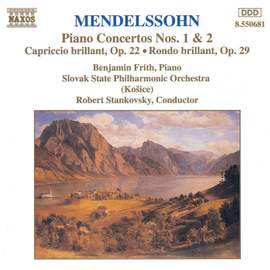 Mendelssohn: Piano Concertos Nos. 1 & 2, Capriccio brillant, Rondo brillant