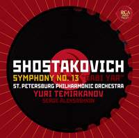 Shostakovich: Symphony No. 13 in B flat minor, Op. 113 'Babi Yar'