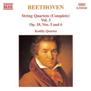 Beethoven: String Quartets (Complete), Vol. 3