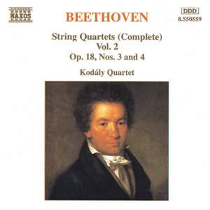 Beethoven: String Quartets (Complete), Vol. 2