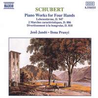 Schubert - Piano Works for Four Hands Volume 1
