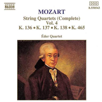 Mozart: String Quartets (Complete), Vol. 4