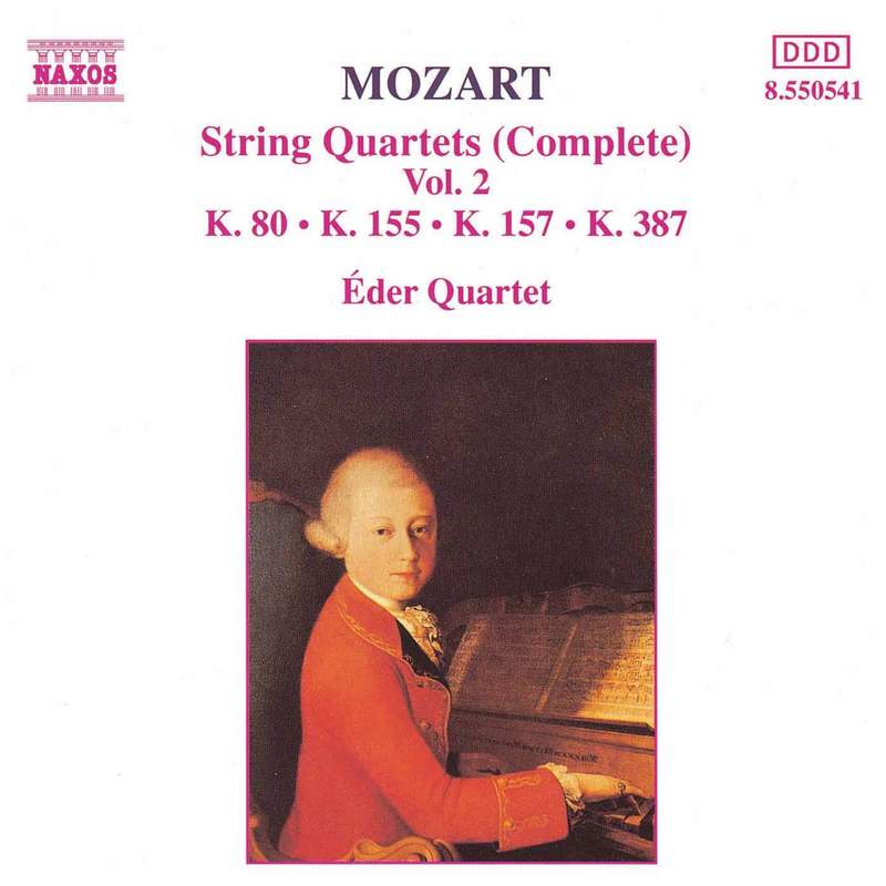 Mozart: String Quartets (Complete), Vol. 4 - Naxos: 8550543 - CD