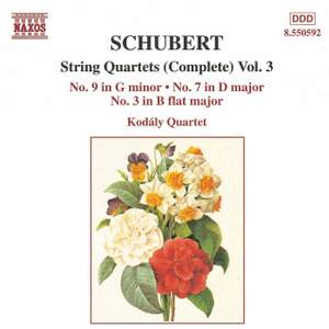 Schubert: String Quartets (Complete), Vol. 3