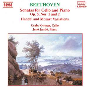 Beethoven: Sonatas for Cello and Piano Nos. 1 & 2