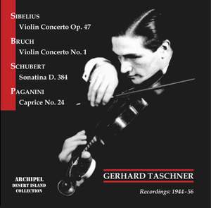 Sibelius & Bruch: Violin Concertos, Schubert: Violin Sonata