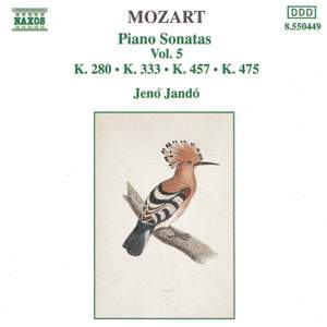 Mozart: Piano Sonatas, Vol. 5