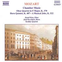 Mozart: Oboe Quartet in F major, K370, etc.
