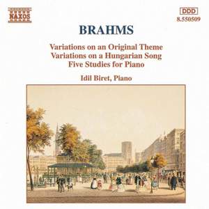 Brahms: Variations & Piano Studies