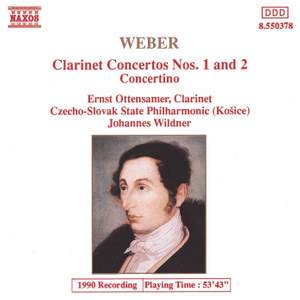Weber - Clarinet Concertos Nos. 1 & 2