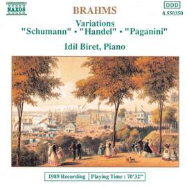Brahms: Variations for Piano