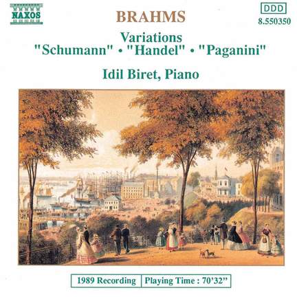 Brahms: Variations for Piano