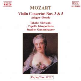 Mozart: Violin Concertos Nos. 3 - 5