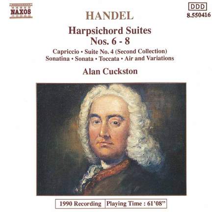 Handel: Harpsichord Suites Nos. 6-8