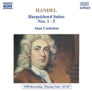 Handel: Harpsichord Suites Nos. 1-5 HV 426-430