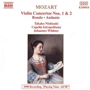 Mozart: Violin Concertos Nos. 1 & 2, Rondo & Andante