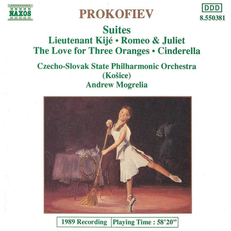 Prokofiev: Orchestral Suites - Naxos: 8550381 - CD or download