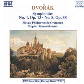 Dvorak: Symphonies Nos. 4 & 8