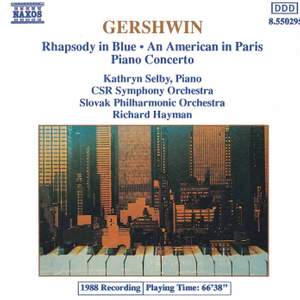 Gershwin: Piano Concerto in F major, etc.