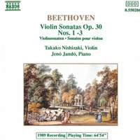 Beethoven: Violin Sonatas Nos. 6-8