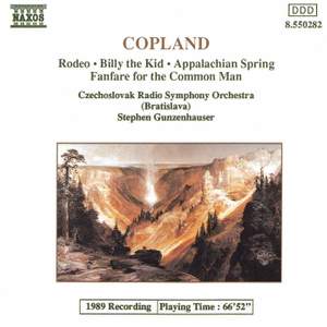 Copland: Rodeo, Billy the Kid. Appalachian Spring, Fanfare