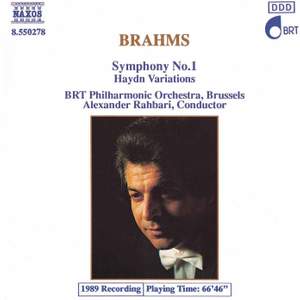 Brahms: Symphony No. 1 & St Anthony Variations